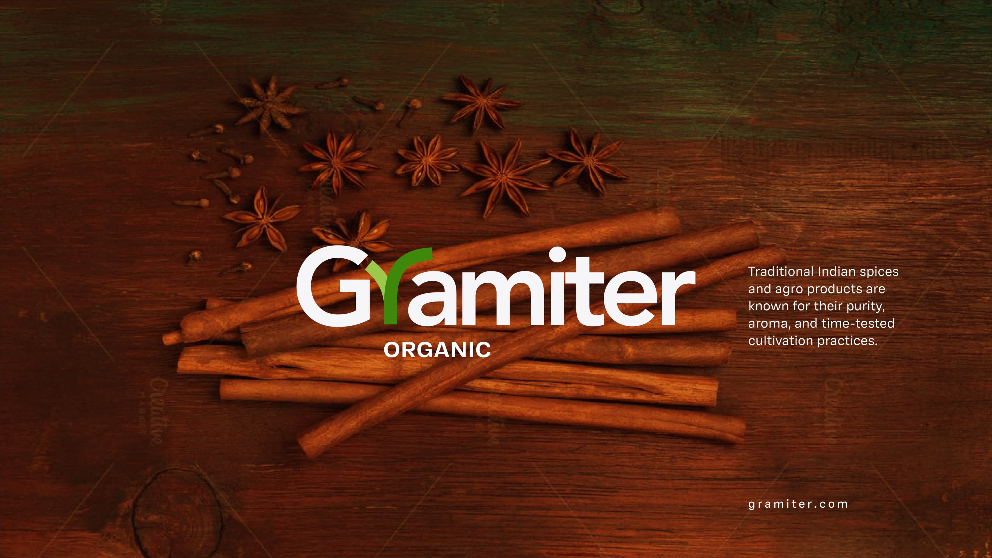 Authentic organic spices and agro products from Indian farmers